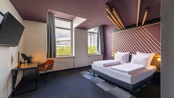 Premium Double Room | Blackout drapes, soundproofing, free WiFi