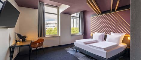 Premium Double Room | Blackout drapes, soundproofing, free WiFi