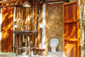 Towels, soap, toilet paper