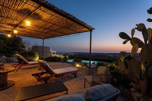 Terrace/patio - Villa Lefkada, between sky and sea (Santa Maria di Leuca)
