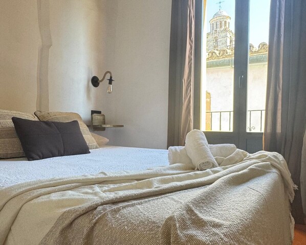 Bed sheets - Rustic Charm in the Heart of Jerez (Jerez de la Frontera)