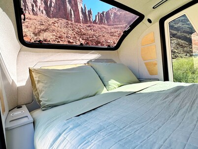 Red Rock Base Camps Teardrop Trailer #3. Take your hotel room outside! 