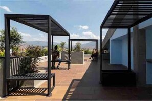 Terrace/patio - Modern Apartment, Great location (Medellín)