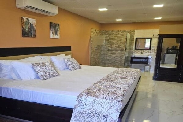 1 chambre, fer et planche à repasser, Wi-Fi, draps fournis