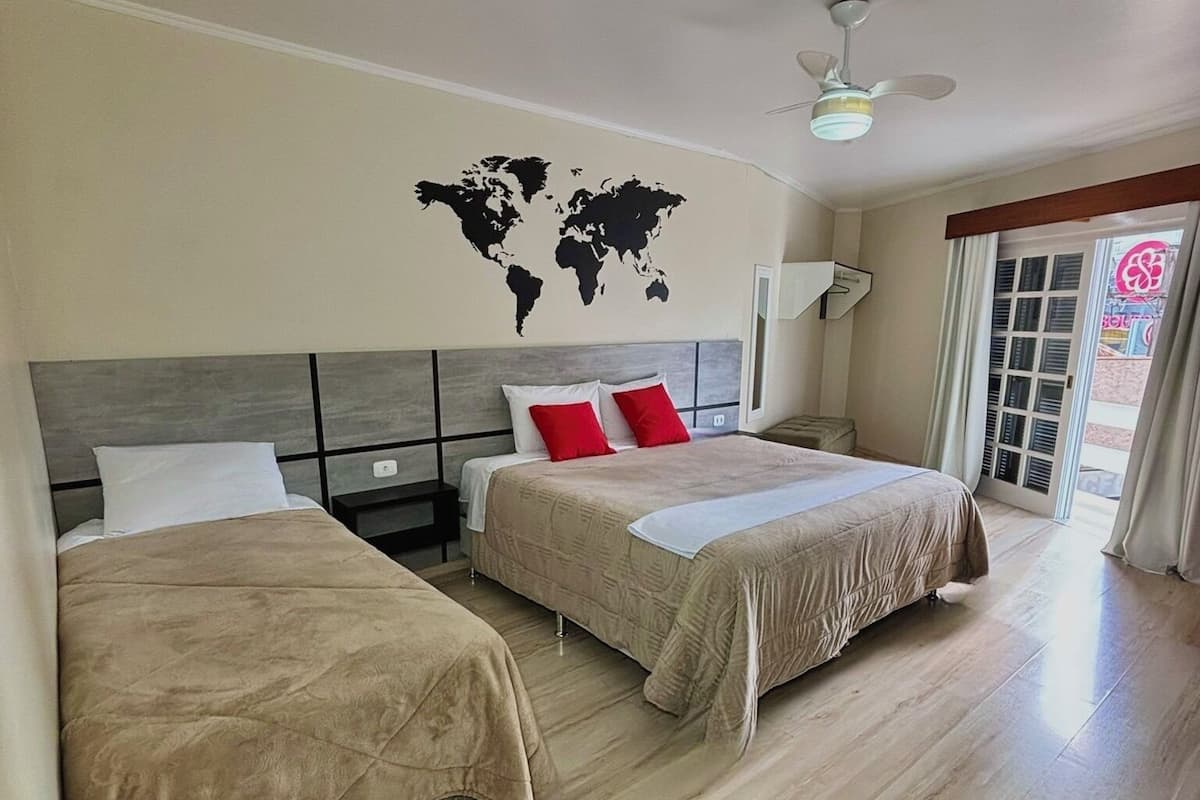 1 bedroom, desk, free WiFi