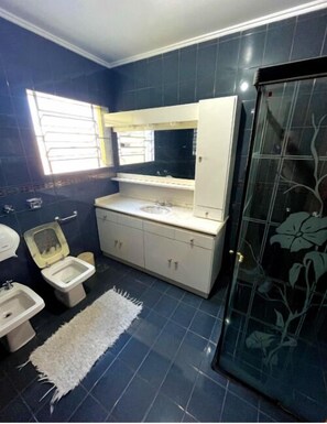 Suite de lujo | Baño | Regadera y toallas 