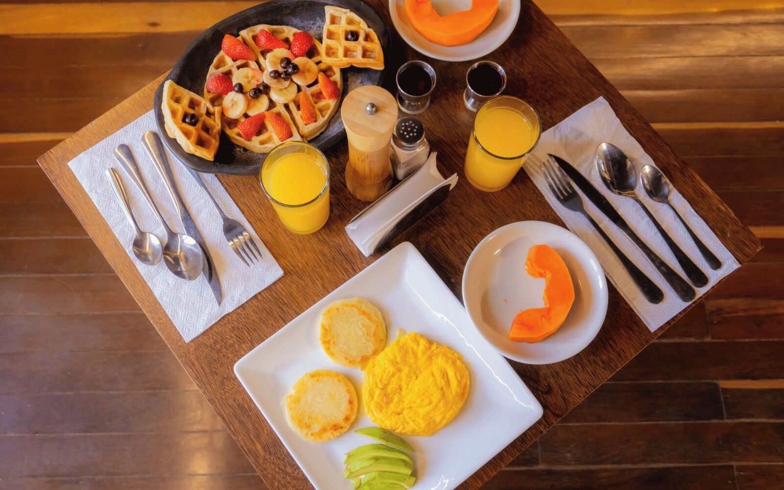 Repas de petit déjeuner