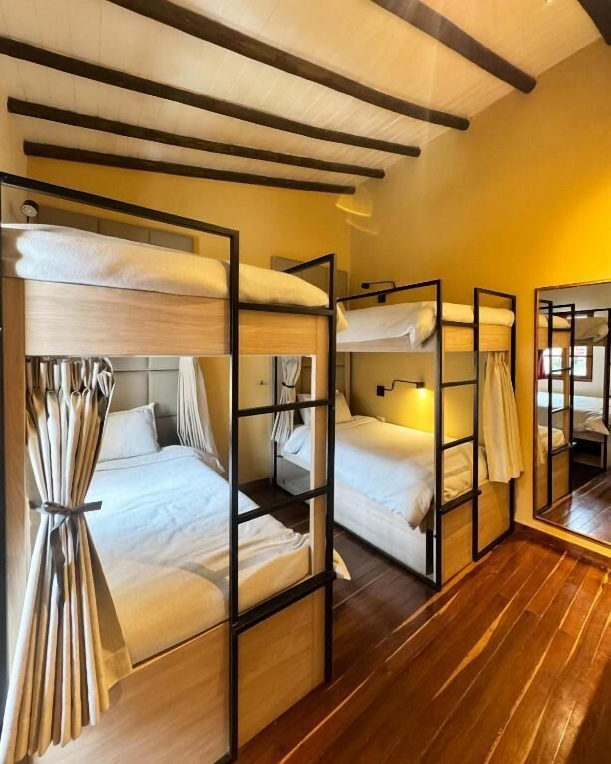 Premium bedding, down comforters, soundproofing, free WiFi