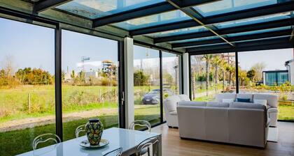 Jesolo Lido Villa Palms CON Piscina Bellissima Vicino AL Caribe BAY