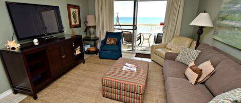 Lejlighed - flere senge - adgang til pool (Caribbean 803) | Opholdsområde