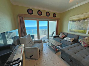 Condo, Multiple Beds, Pool Access (Crystal Tower 1303) | Living area - Crystal Tower (Gulf Shores)