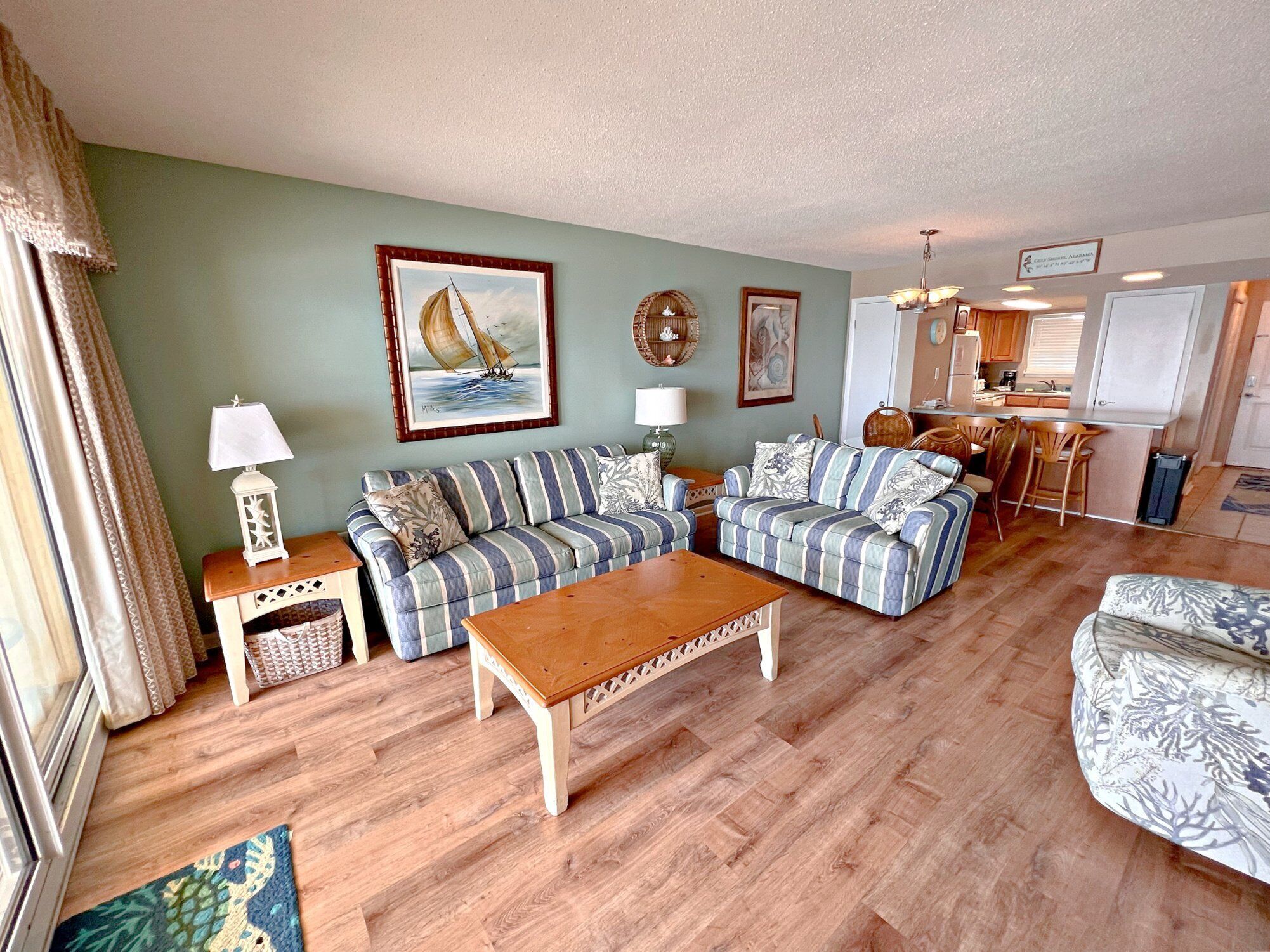 Condo, Multiple Beds, Pool Access (Driftwood Towers 5G) | Living area