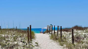 Una spiaggia nelle vicinanze