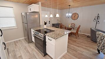 Condo, Multiple Beds, Balcony, Pool View (Gulf House 203) | Private kitchen | Coffee/tea maker