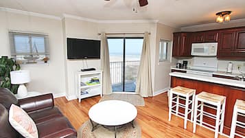 Condo, Multiple Beds, Pool Access, Beach View (Gulf Shores Plantation 5509) | Living area