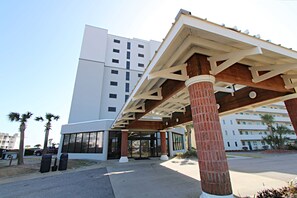 Voorkant van accommodatie