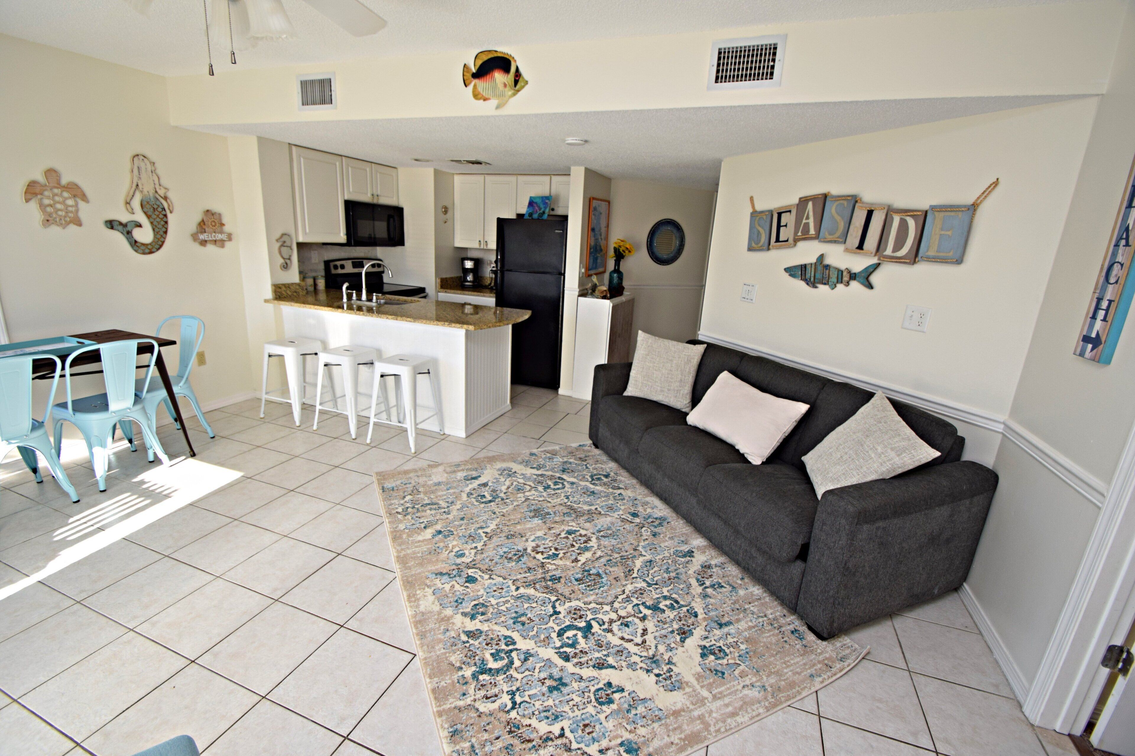 Condo, Multiple Beds, Balcony (Gulf Shores Plantation 1140) | Living area