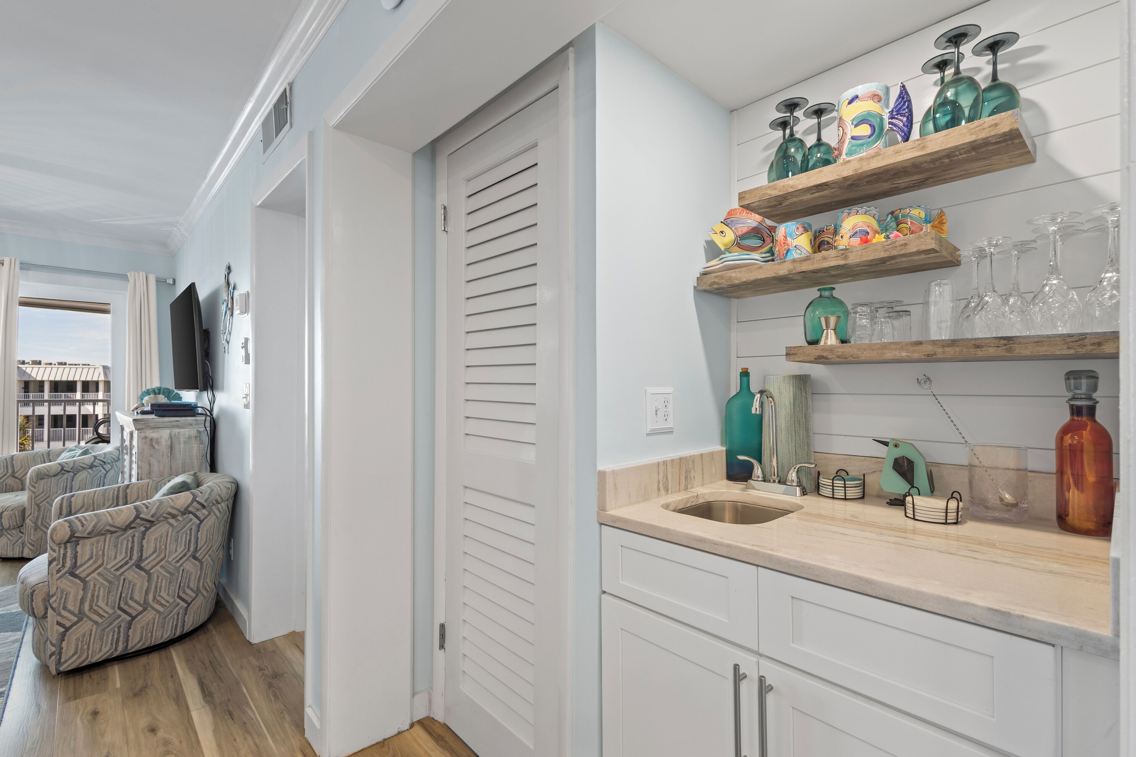 Condo, varias camas, acceso a la alberca, vista al océano (Gulf Shores Plantation 1306) | Interior