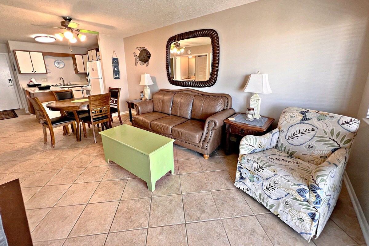 公寓客房, 多張床, 可使用泳池 (Gulf Shores Plantation 3324) | 客廳
