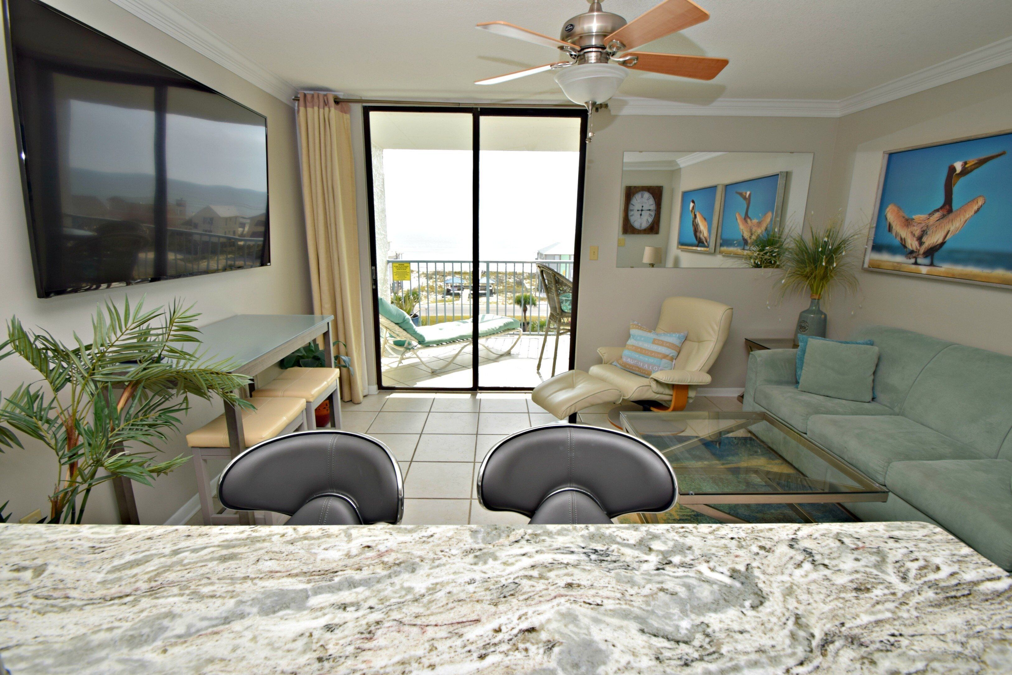 Condo, 1 Queen Bed with Sofa bed, Balcony (Gulf Shores Surf & Racquet Club 606A) | Interior