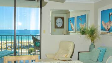 Condo, 1 Queen Bed with Sofa bed, Balcony (Gulf Shores Surf & Racquet Club 606A) | 1 bedroom, individually decorated, individually furnished, bed sheets