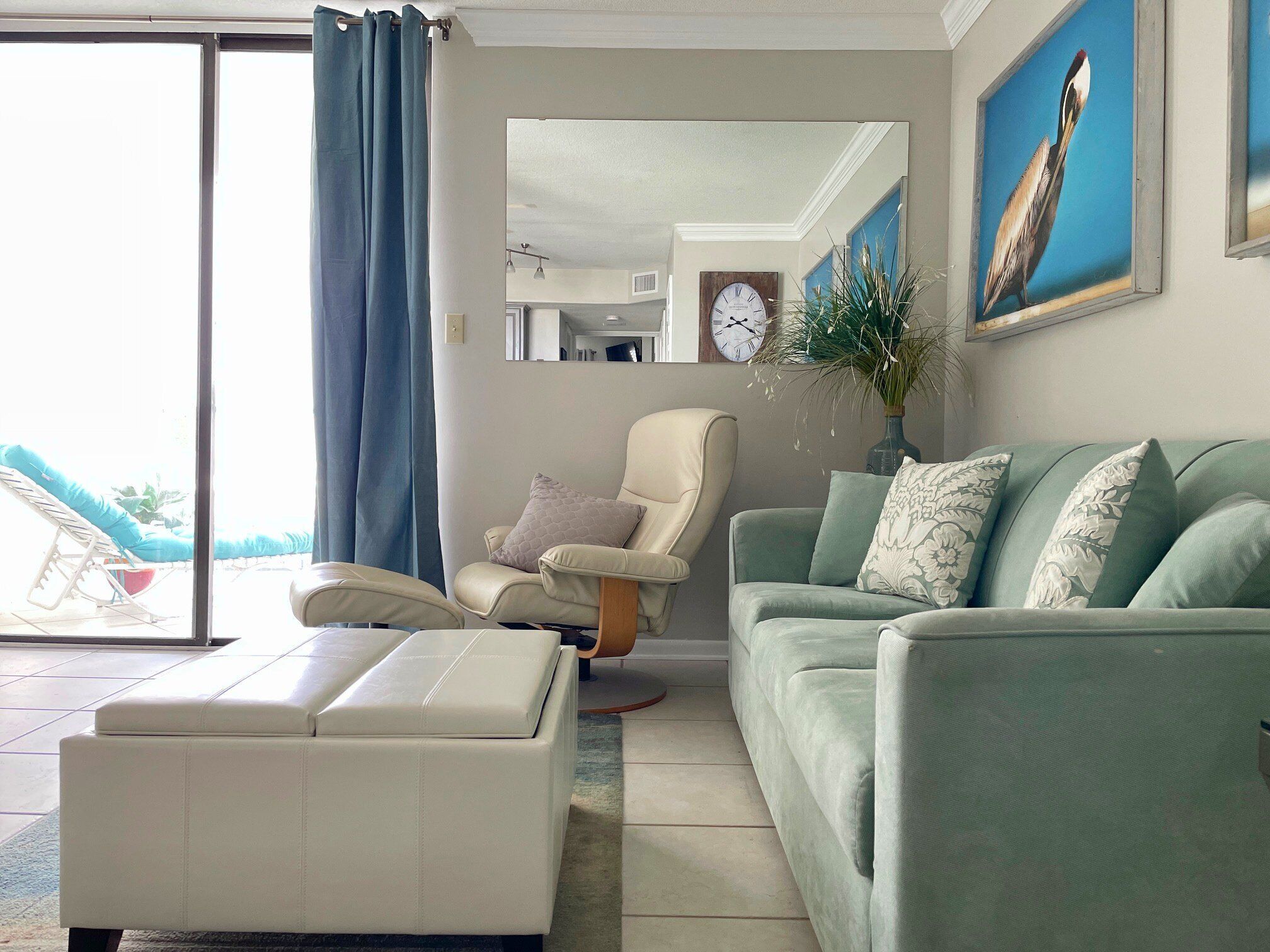 Condo, 1 Queen Bed with Sofa bed, Balcony (Gulf Shores Surf & Racquet Club 606A) | Living area