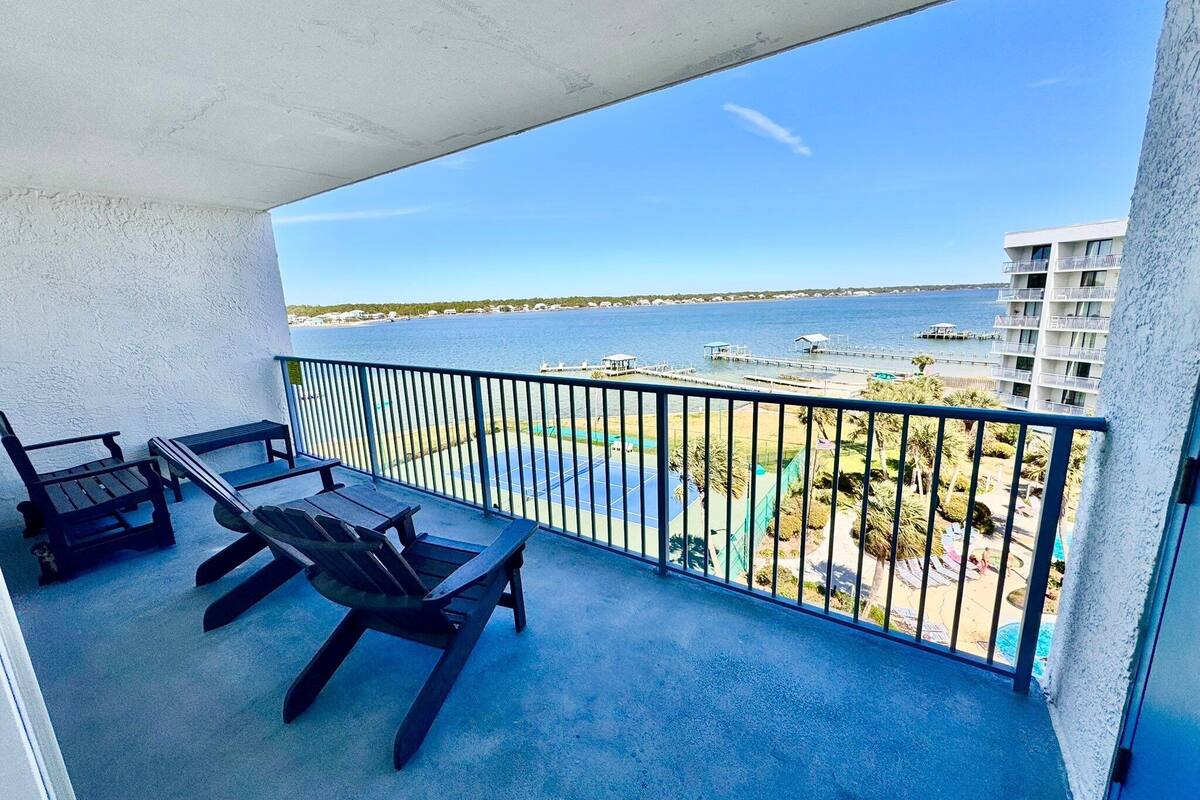 Huoneisto, useita sänkyjä, parveke (Gulf Shores Surf & Racquet Club 603B) | Ulkoalueet
