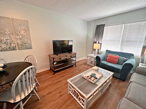 Condo, Multiple Beds, Patio, Ocean View (Gulf View 14) | Living area - Gulf View (Gulf Shores)