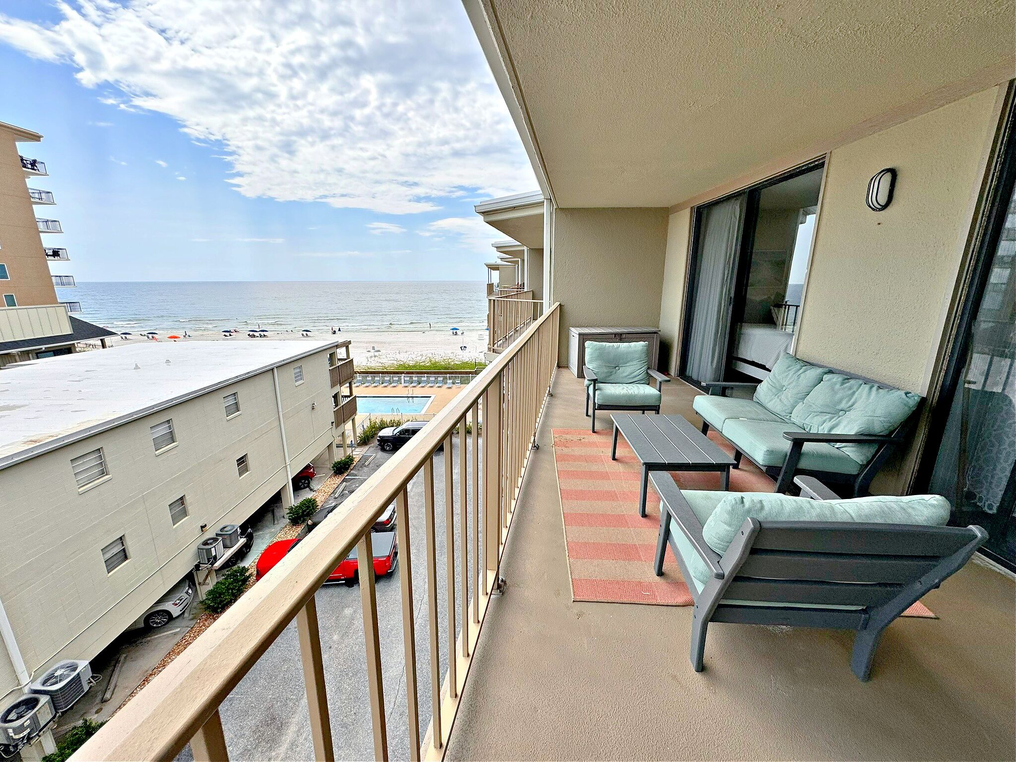 Apartment, Mehrere Betten, Balkon (Gulf Village 412) | Ausblick vom Zimmer