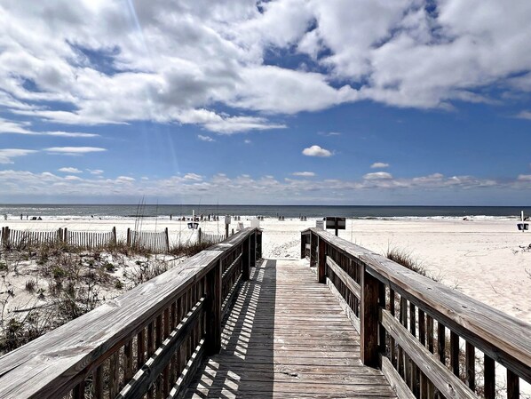 Beach nearby