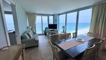 Condo, Multiple Beds, Balcony (Island Tower 1203) | Living area