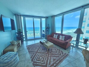 Condo, Multiple Beds, Pool Access (Island Tower 703) | Living area