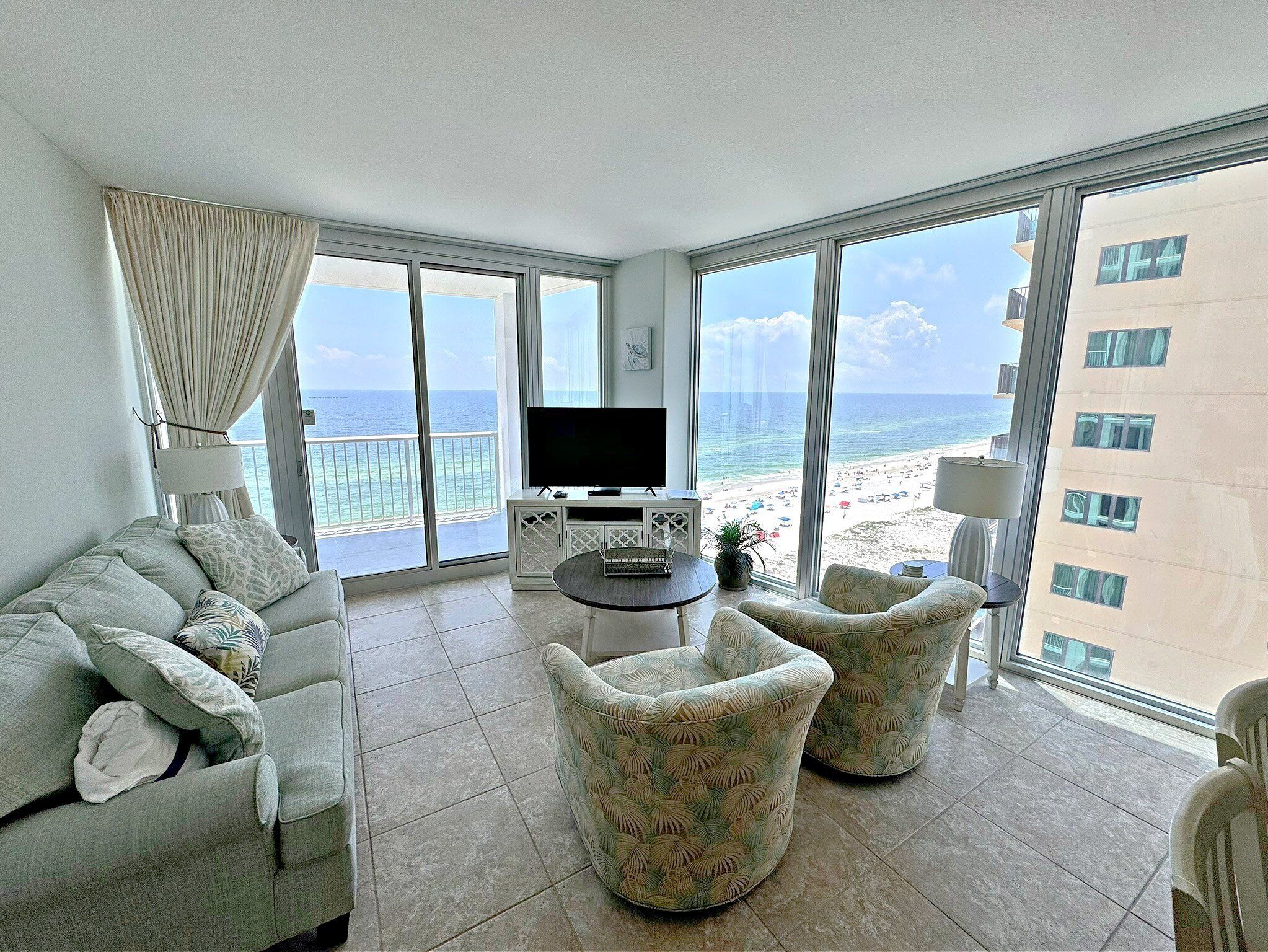 Condo, Multiple Beds, Balcony (Island Tower 1203) | Living area