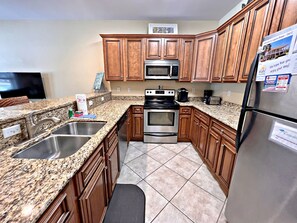Condo, Multiple Beds, Patio, Pool View (Laguna Breeze E) | Private kitchen - Laguna Breeze (Gulf Shores)