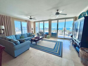 Condo, Multiple Beds, Balcony (Mustique 302) | Living area | MP3 dock