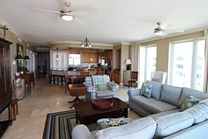 Condo, Multiple Beds, Balcony (Mustique 302) | Living area | MP3 dock