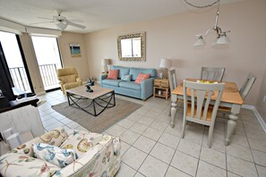 Condo, Multiple Beds, Pool Access (Phoenix East 510) | Living area - Phoenix East (Orange Beach)