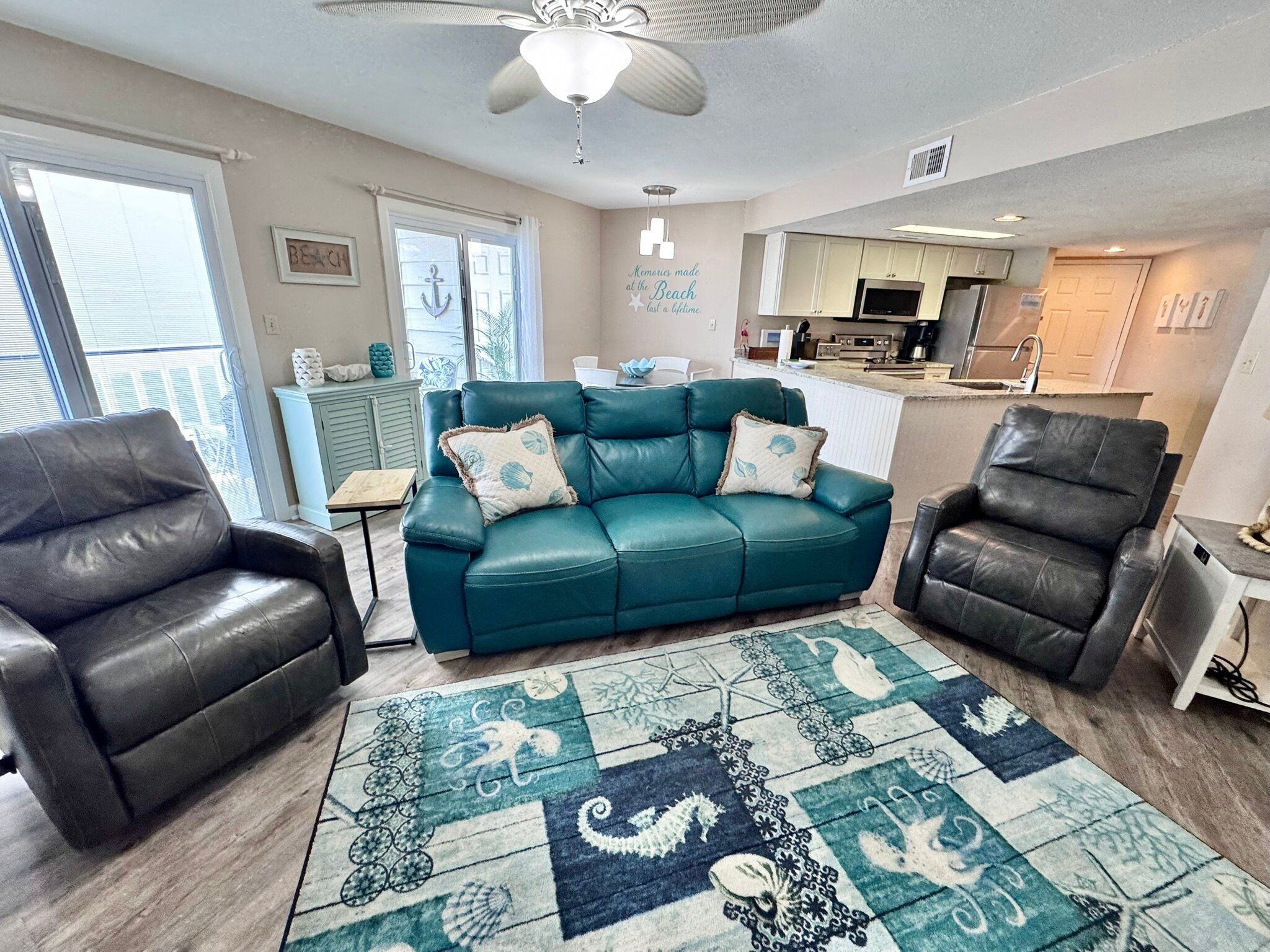 Condo, Multiple Beds, Balcony, Pool View (Regatta 203C) | Living area