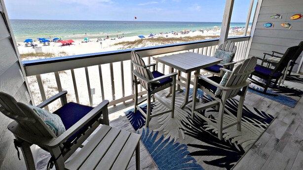Condo, Multiple Beds, Balcony (Regatta 201B) | Outdoor dining - Regatta (Gulf Shores)