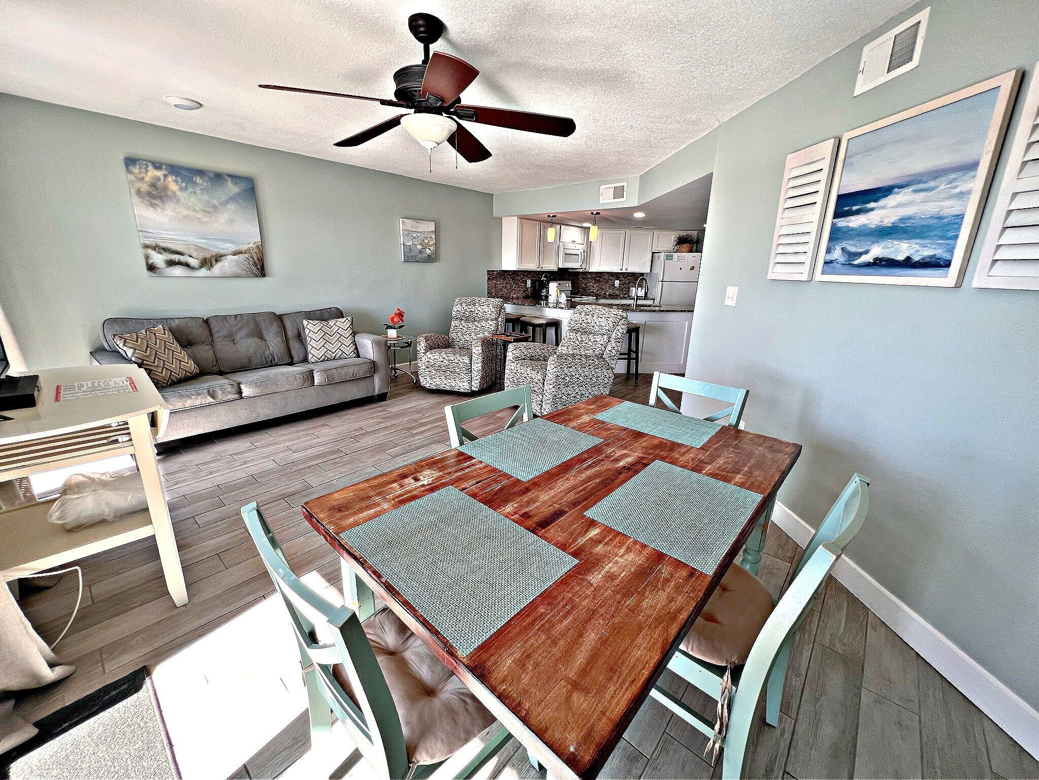 Condo, Multiple Beds, Pool Access, Beach View (Regatta 102A) | Dining