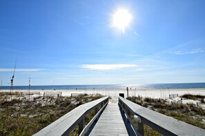 Beach nearby