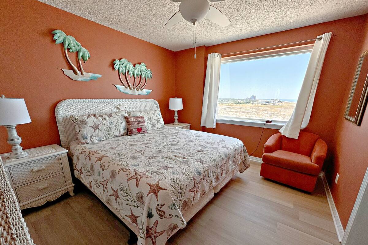 Leilighet, flere senger, balkong (Royal Palms 801) | 2 soverom, individuelt dekorert, individuelt innredet og sengetøy