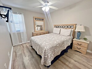 2 habitaciones, decoración personalizada y muebles diferentes 