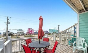 House, Multiple Beds, Balcony, Beach View (Sea Watch Unit A) | Outdoor dining - Sea Watch (Gulf Shores)
