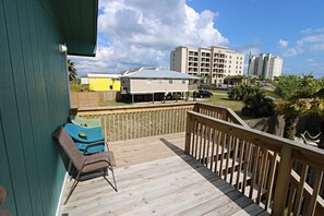 Ferienhaus, Mehrere Betten, Küche (Silver Sands South) | Ausblick vom Zimmer