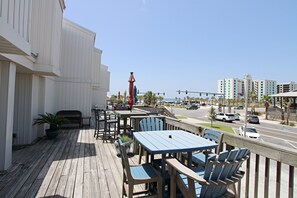 Maison, plusieurs lits, balcon, vue plage (Southwinds 6) | Vue de la chambre