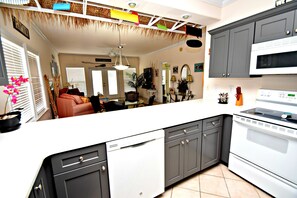 Condo, Multiple Beds, Balcony, Pool View (Spinnaker Pointe 1B) | Private kitchen | Coffee/tea maker