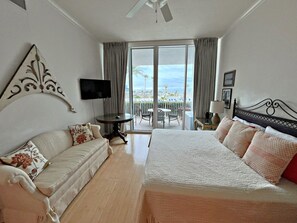 Condo, Multiple Beds, Pool Access, Pool View (The Moorings 107) | 3 bedrooms, individually decorated, individually furnished, bed sheets