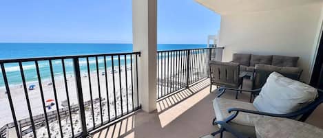 Lejlighed - flere senge - balkon (Wind Drift 704E) | Overnatningsstedets område