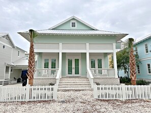 Façade de l’hébergement